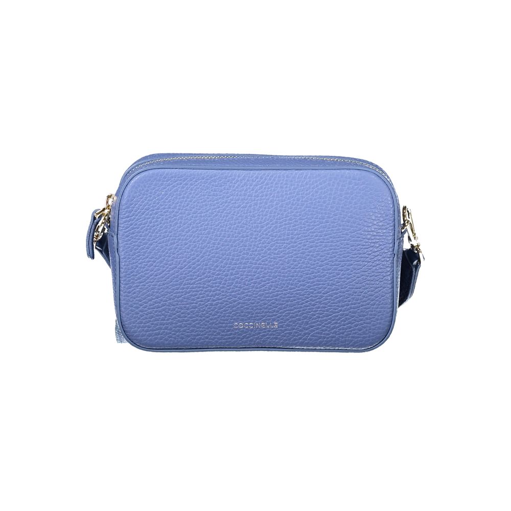 Coccinelle Blue Leather Handbag