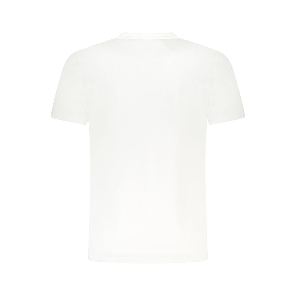 Cavalli Class White Cotton T-Shirt
