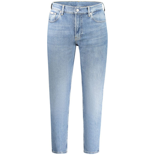 Calvin Klein Blue Cotton Jeans Denim