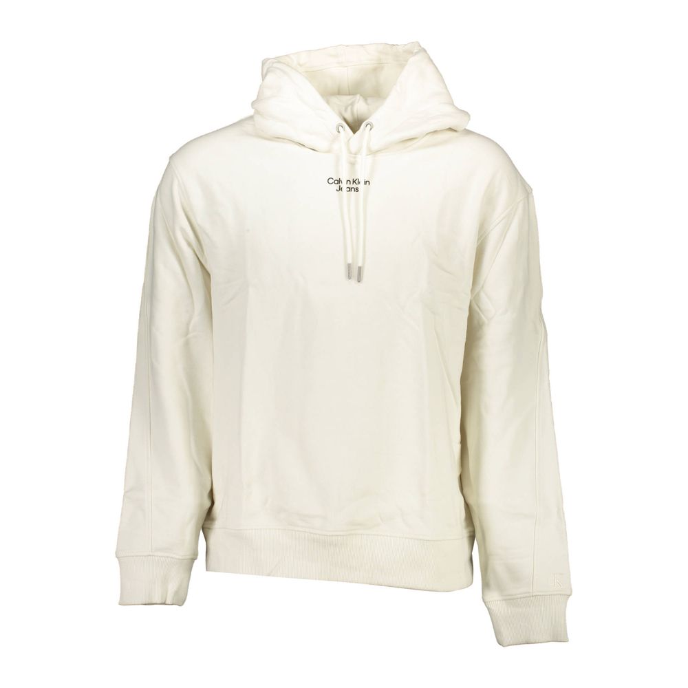 Calvin Klein White Cotton Sweatshirt