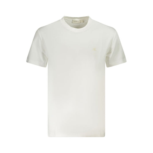 Calvin Klein White Cotton T-Shirt