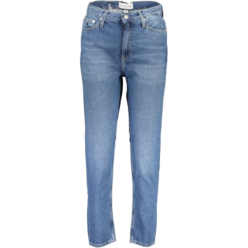 Calvin Klein Blue Cotton Jeans Denim