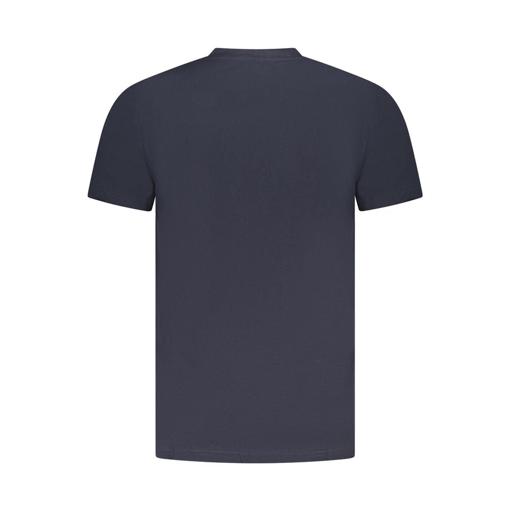 Cavalli Class Blue Cotton T-Shirt