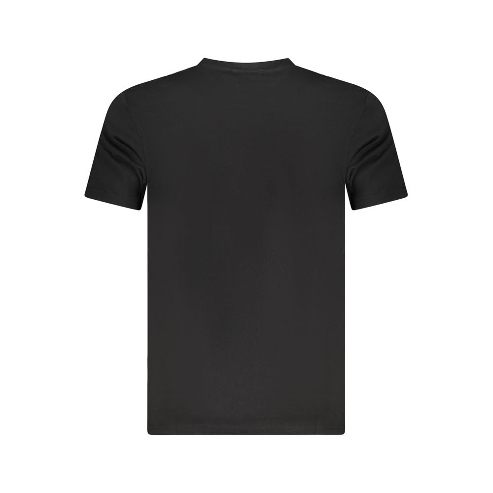 Cavalli Class Black Cotton T-Shirt