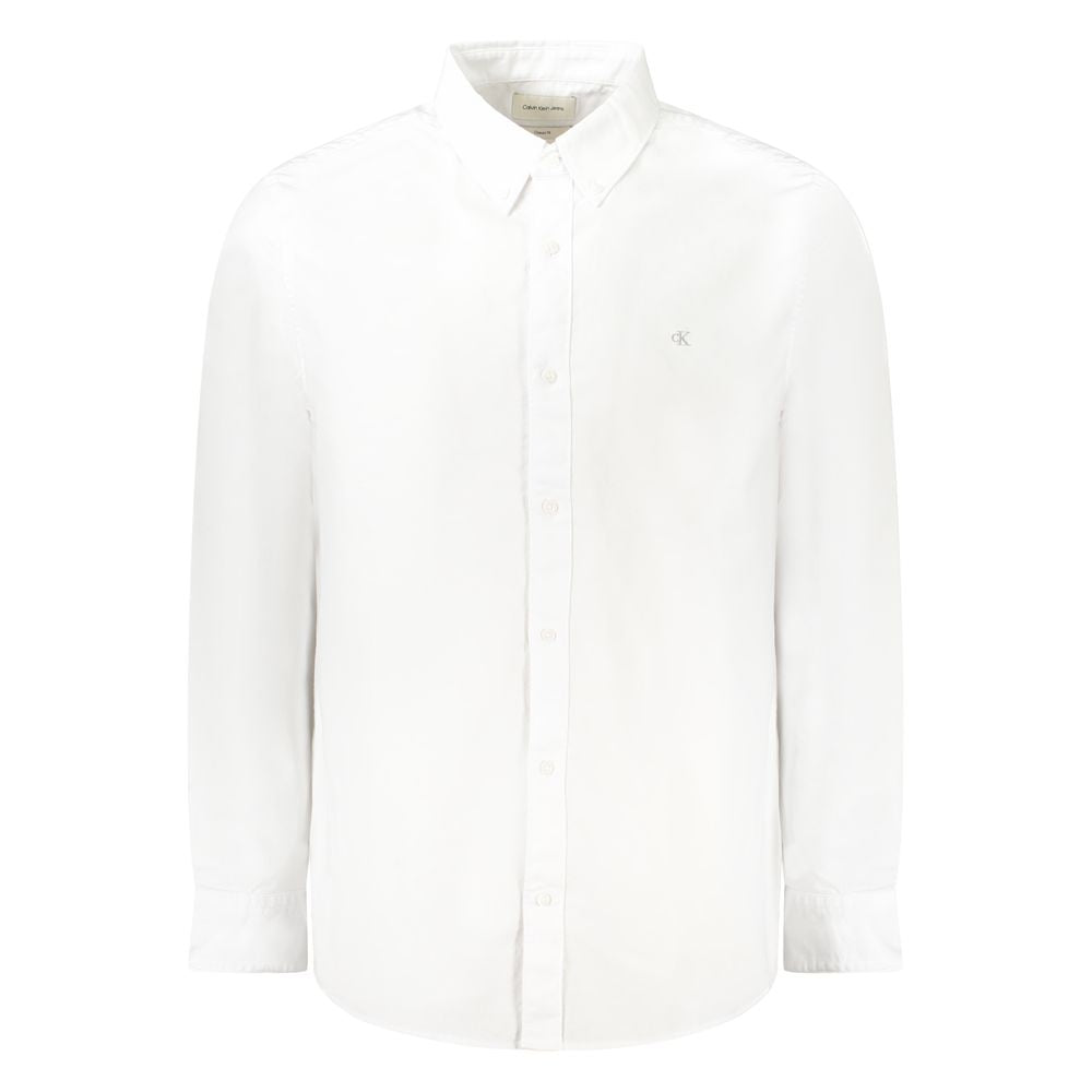 Calvin Klein White Cotton Shirt