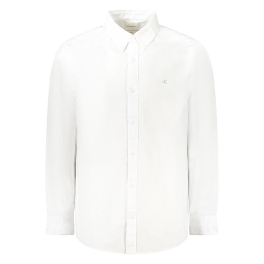 Calvin Klein White Cotton Shirt