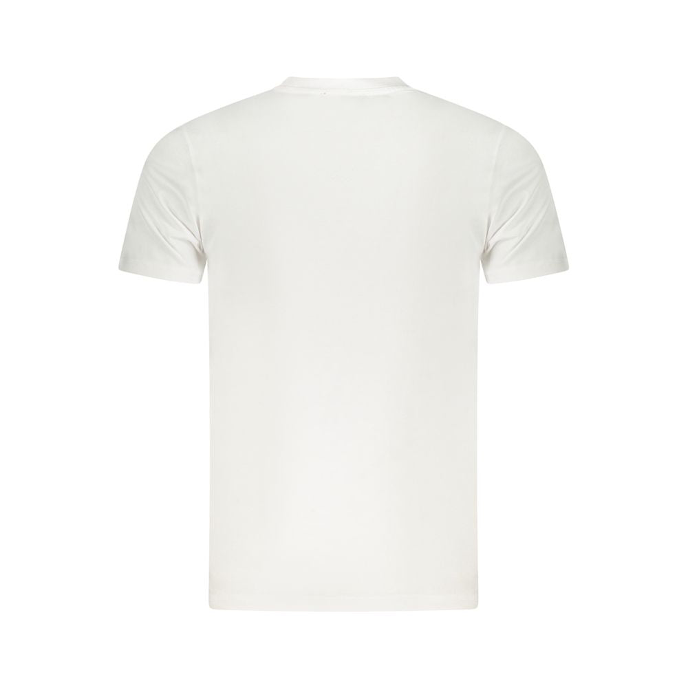 Cavalli Class White Cotton T-Shirt
