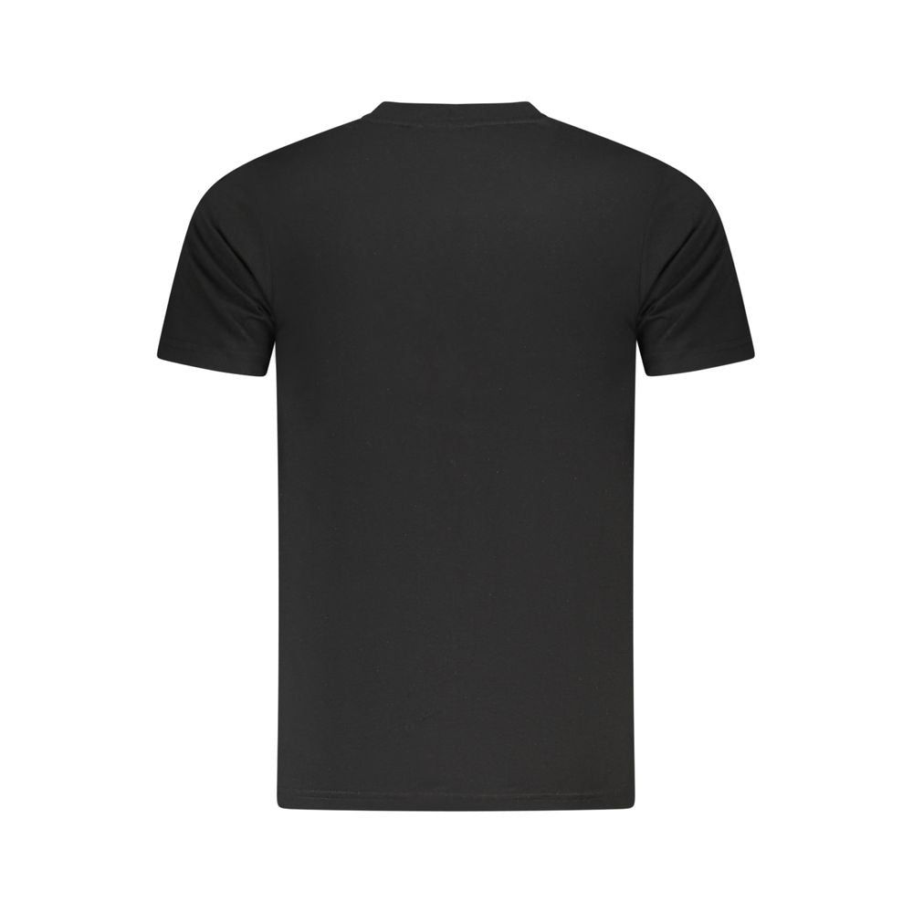 Cavalli Class Black Cotton T-Shirt