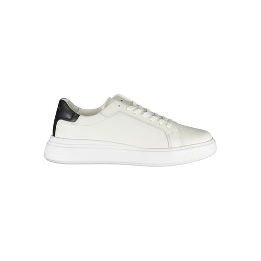 Calvin Klein White Polyester Sneaker