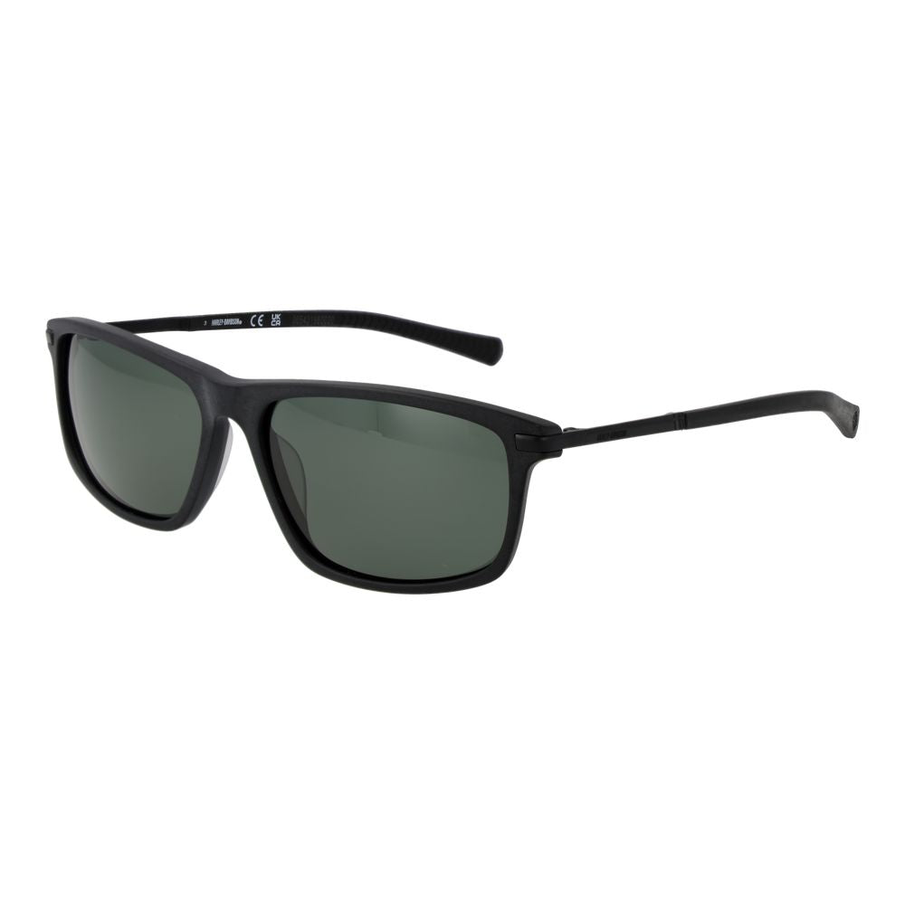 Harley-Davidson Black Acetate Sunglasses