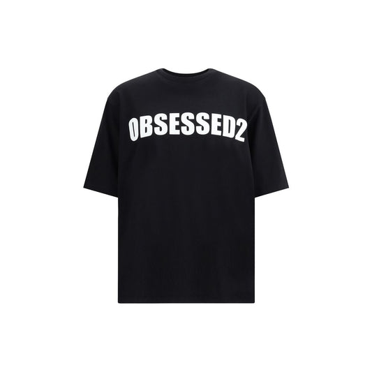 Dsquared² Black Cotton T-Shirt