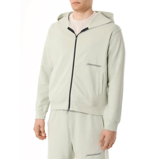 Hinnominate Green Cotton Men's Hoodie