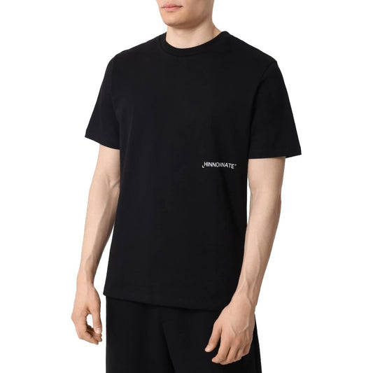 Hinnominate Black Cotton T-Shirt
