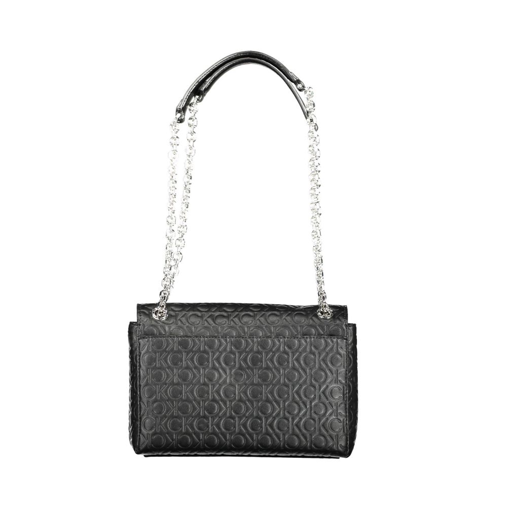 Calvin Klein Black Polyester Handbag