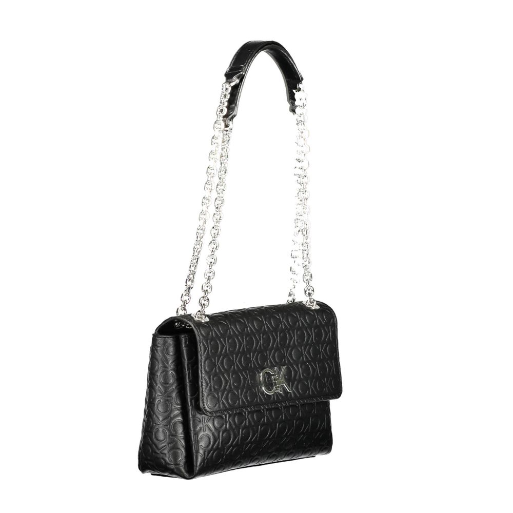 Calvin Klein Black Polyester Handbag