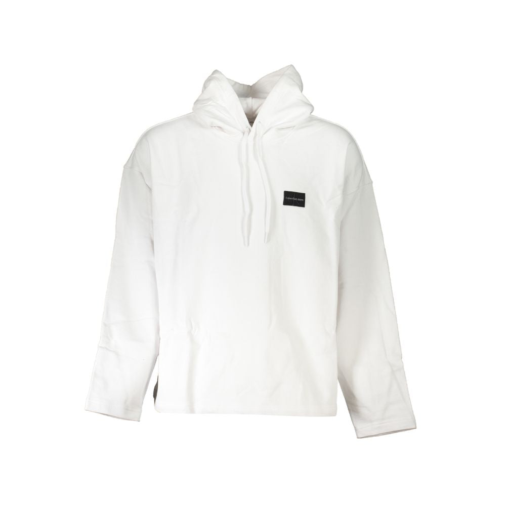 Calvin Klein White Cotton Sweatshirt