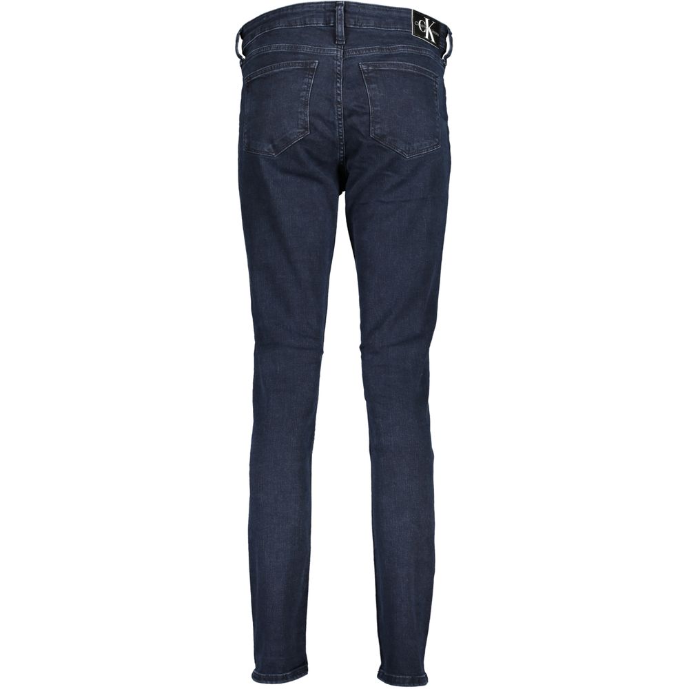 Calvin Klein Blue Cotton Jeans Denim