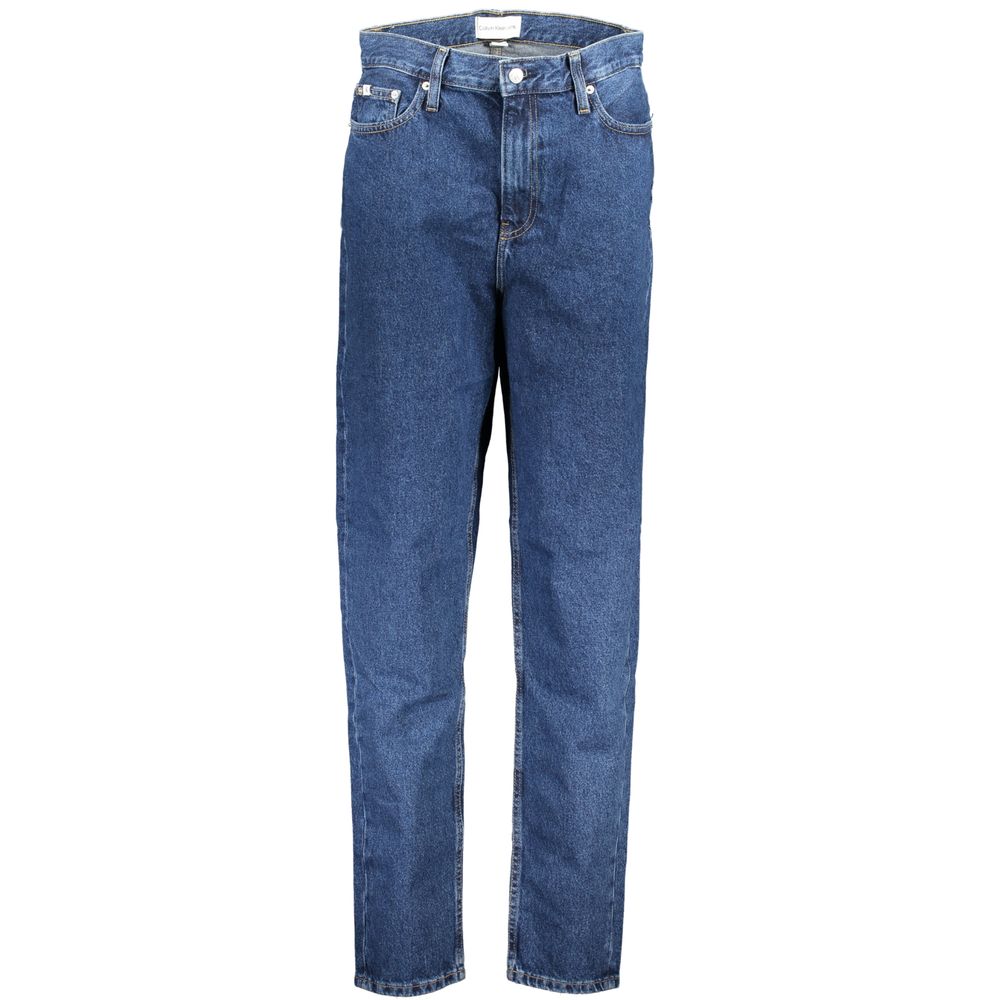 Calvin Klein Blue Cotton Jeans Denim