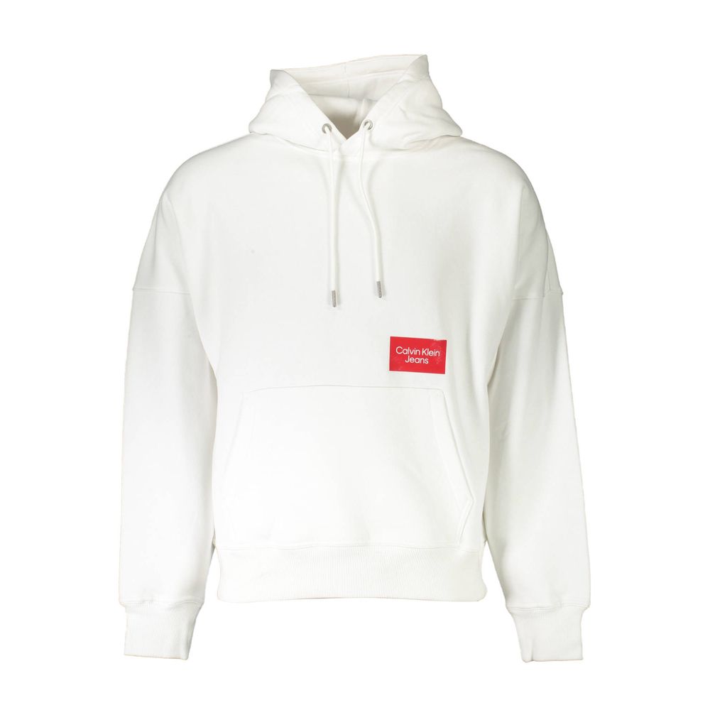 Calvin Klein White Cotton Sweatshirt