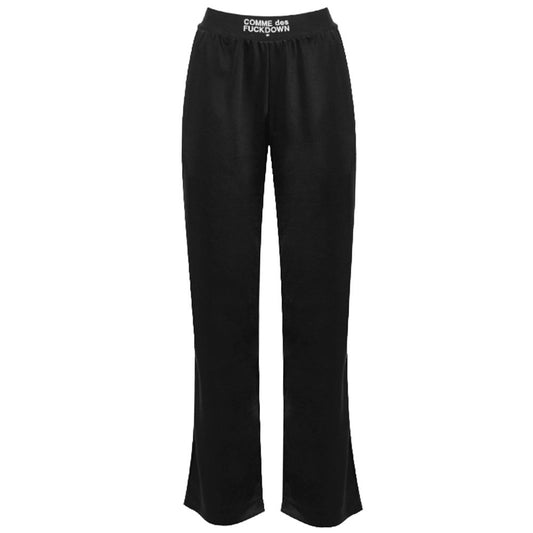 Comme Des Fuckdown Black Polyester Pant