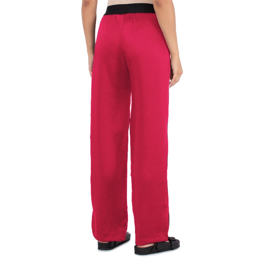 Comme Des Fuckdown Fuchsia Polyester Women's Pant