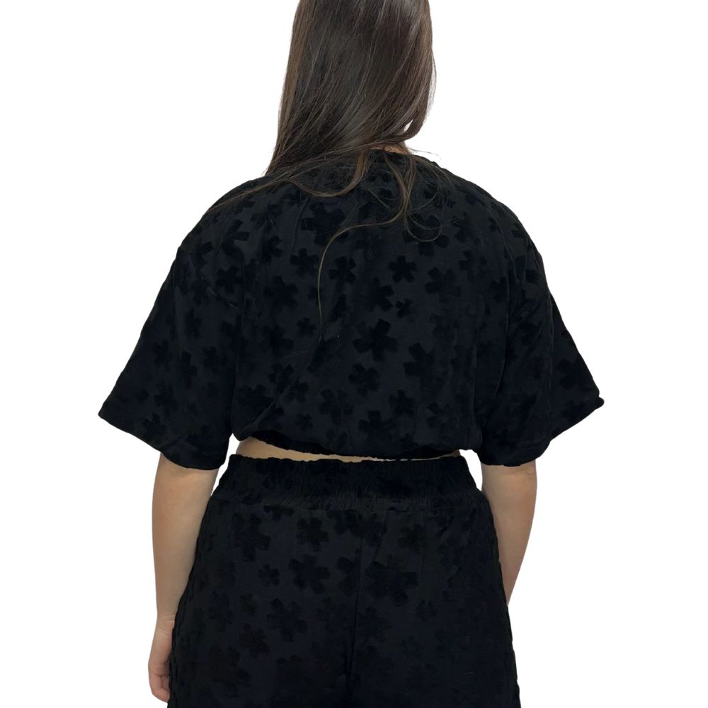 Comme Des Fuckdown Black Cotton Hoody