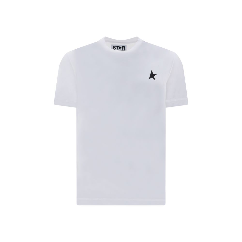Golden Goose White Cotton T-Shirt
