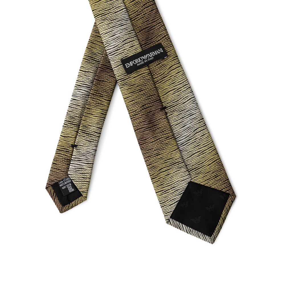 Emporio Armani Multicolor Silk Tie