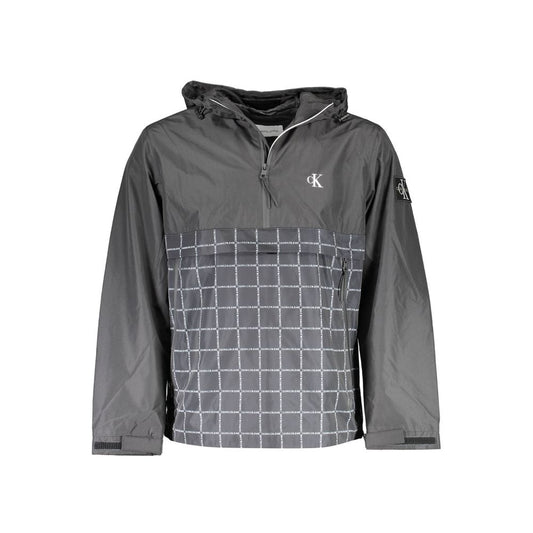 Calvin Klein Black Polyester Jackets & Coat