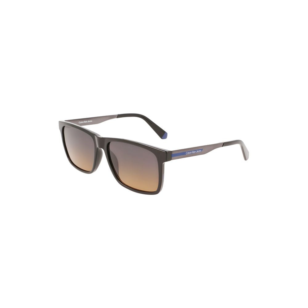 Calvin Klein Black Plastic Sunglass
