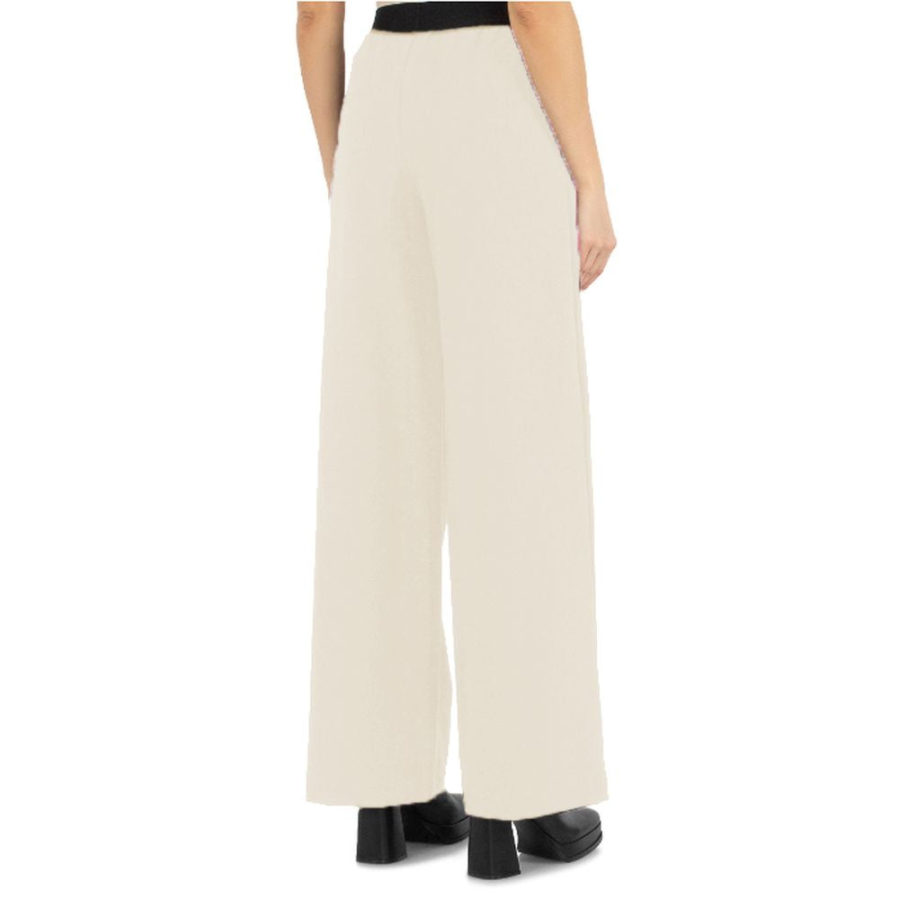 Comme Des Fuckdown Beige Polyester Pant