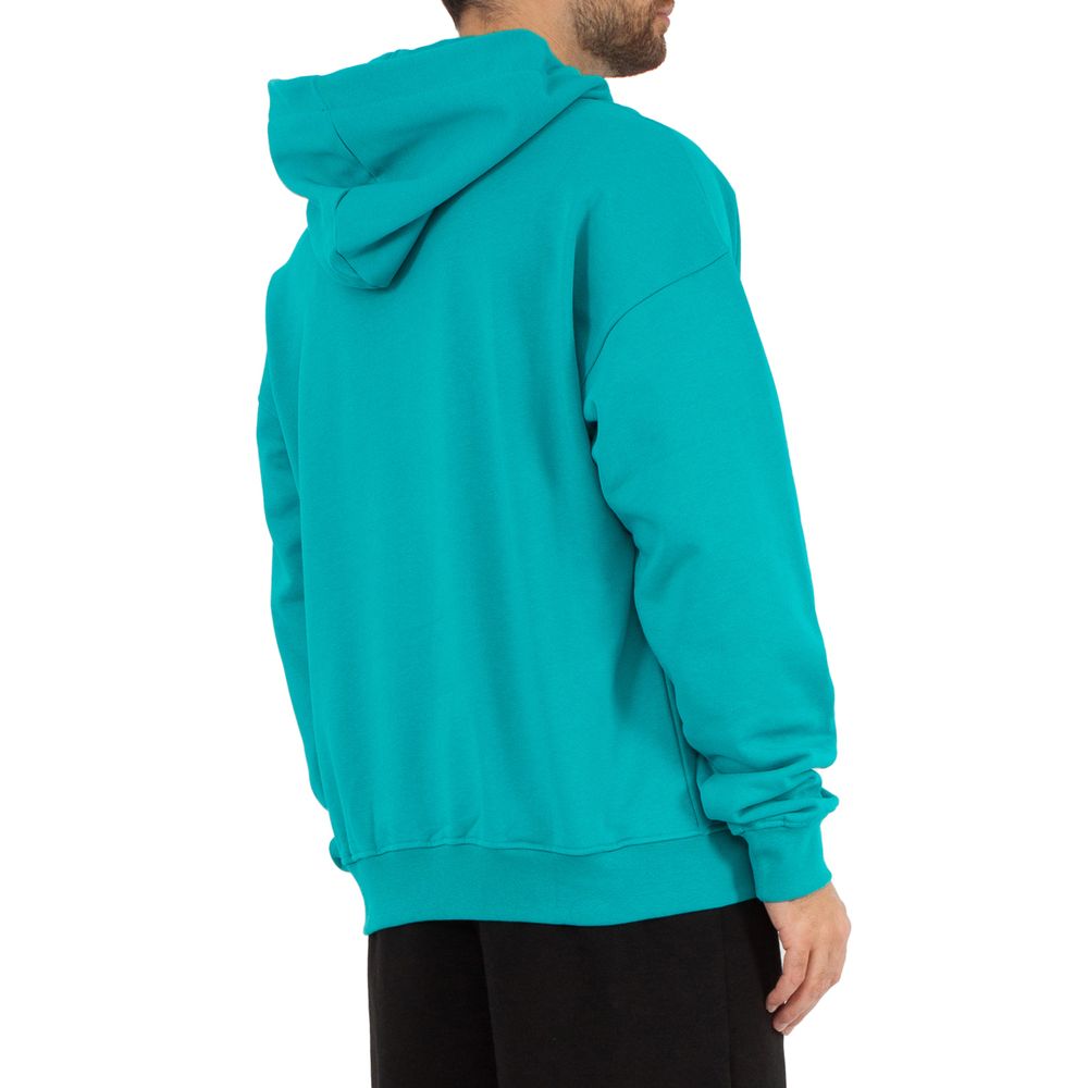Comme Des Fuckdown Green Cotton Sweatshirt
