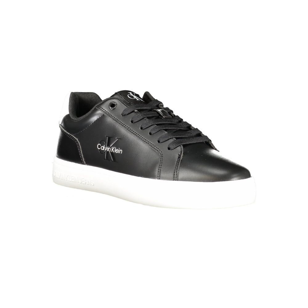 Calvin Klein Black Polyester Sneaker