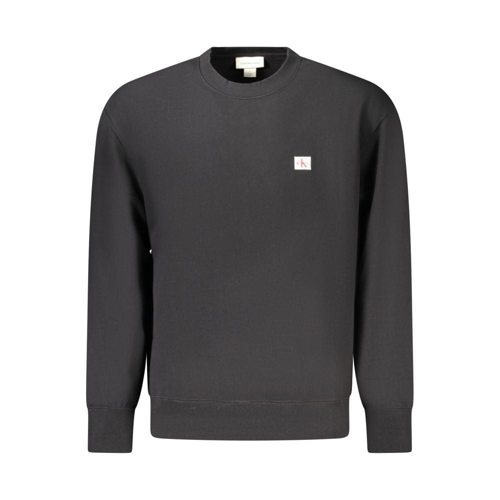 Calvin Klein Black Cotton Sweatshirt
