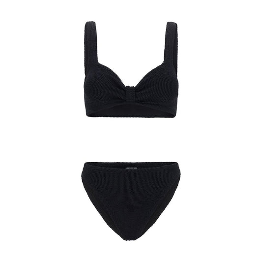 Hunza G Black Polyamide Bikini