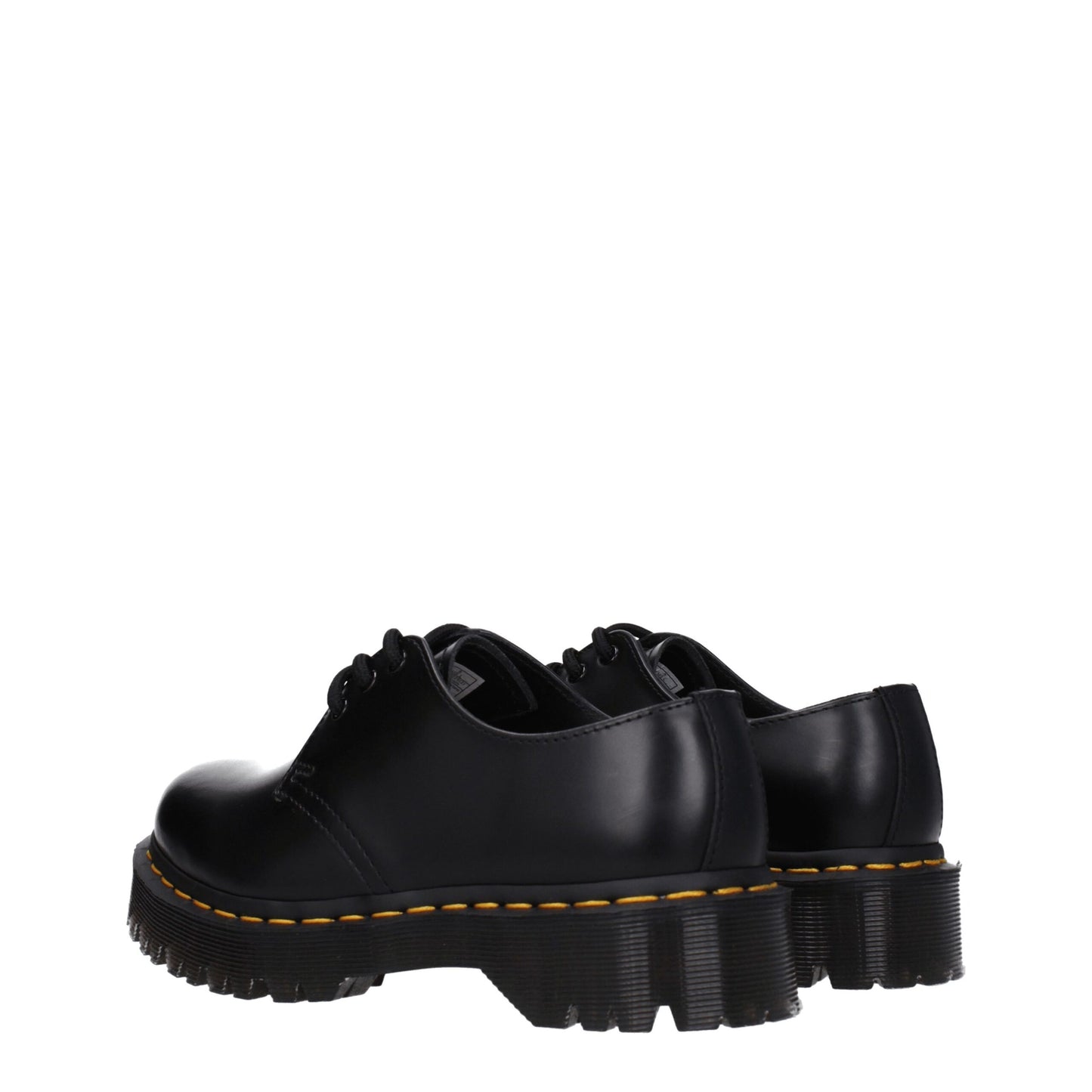 Dr. Martens Black Leather Oxfords And Derbies