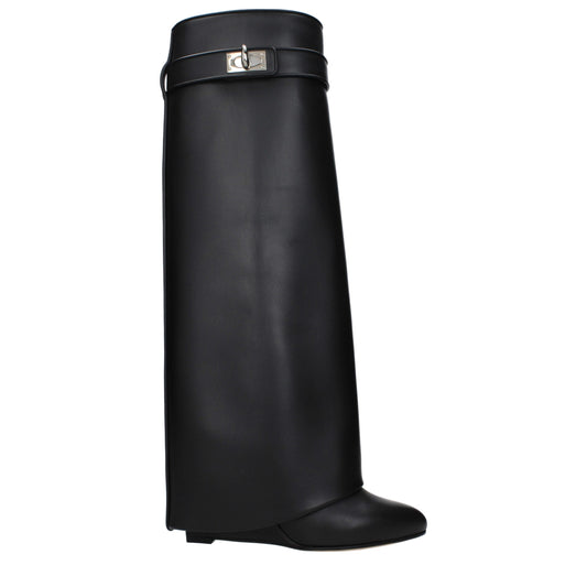 Givenchy Black Leather Boots