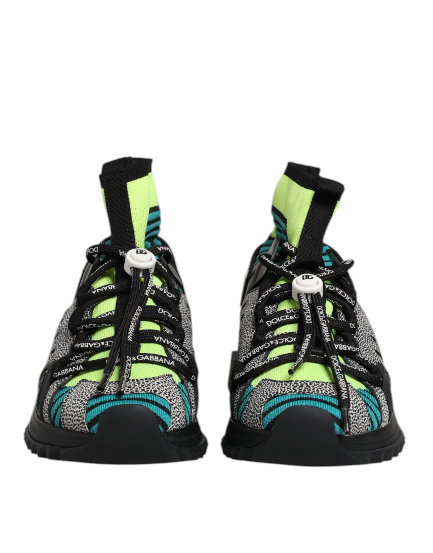 Dolce & Gabbana Multicolor Sorrento Socks Men Sneakers Shoes