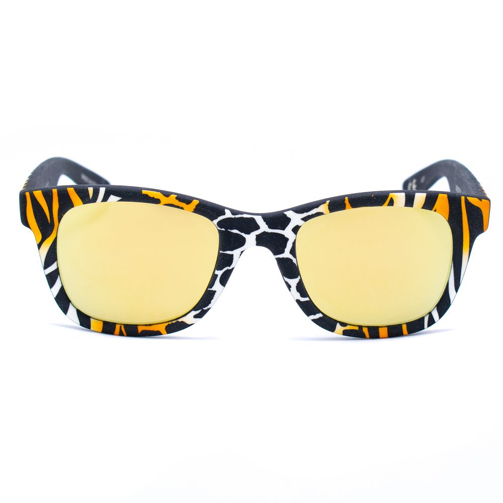 Italia Independent Orange Acetate Sunglasses