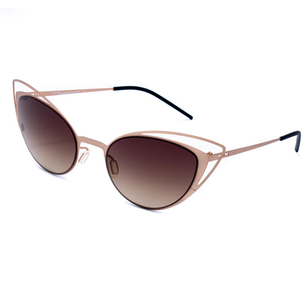 Italia Independent Gold Metal Sunglasses