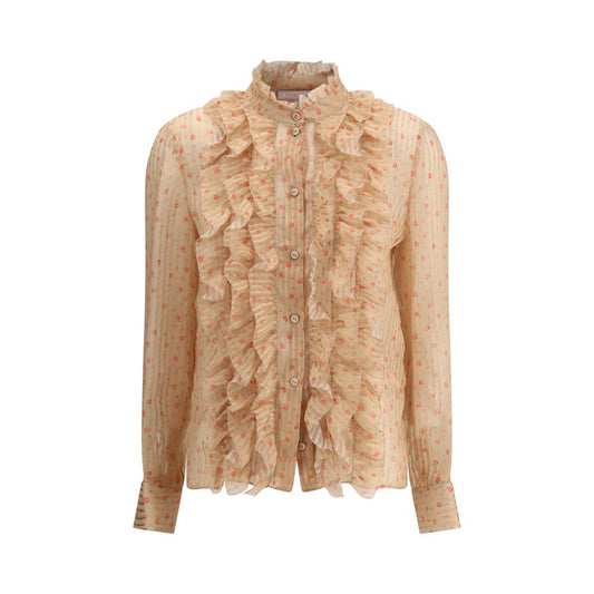Kristina Ti Multicolor Silk Blouse