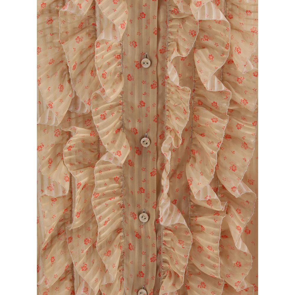 Kristina Ti Multicolor Silk Blouse