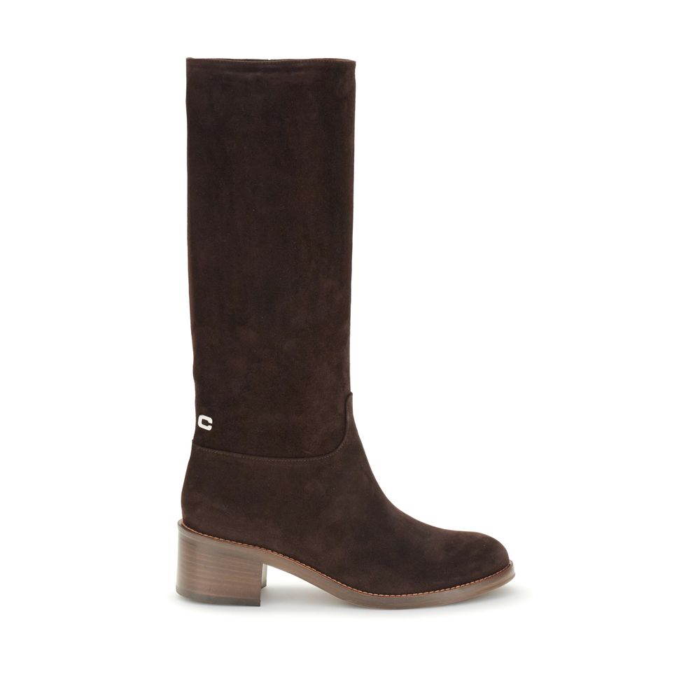 Carel Paris Brown Leather Boots