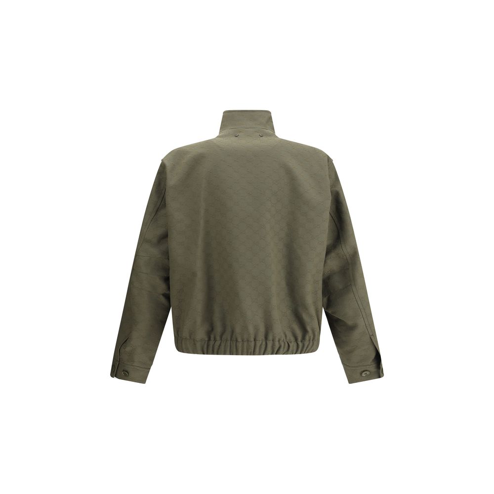 Gucci Green Cotton Bomber