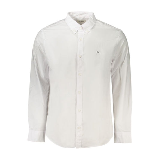 Calvin Klein White Cotton Shirt