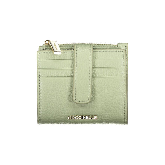 Coccinelle Green Leather Wallet