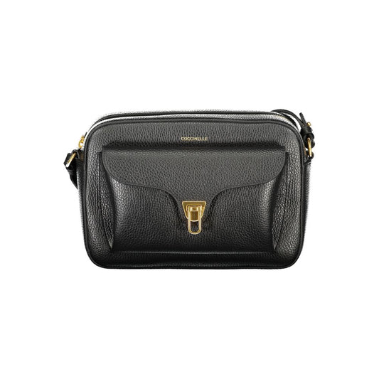Coccinelle Black Leather Handbag
