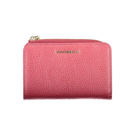 Coccinelle Purple Leather Wallet