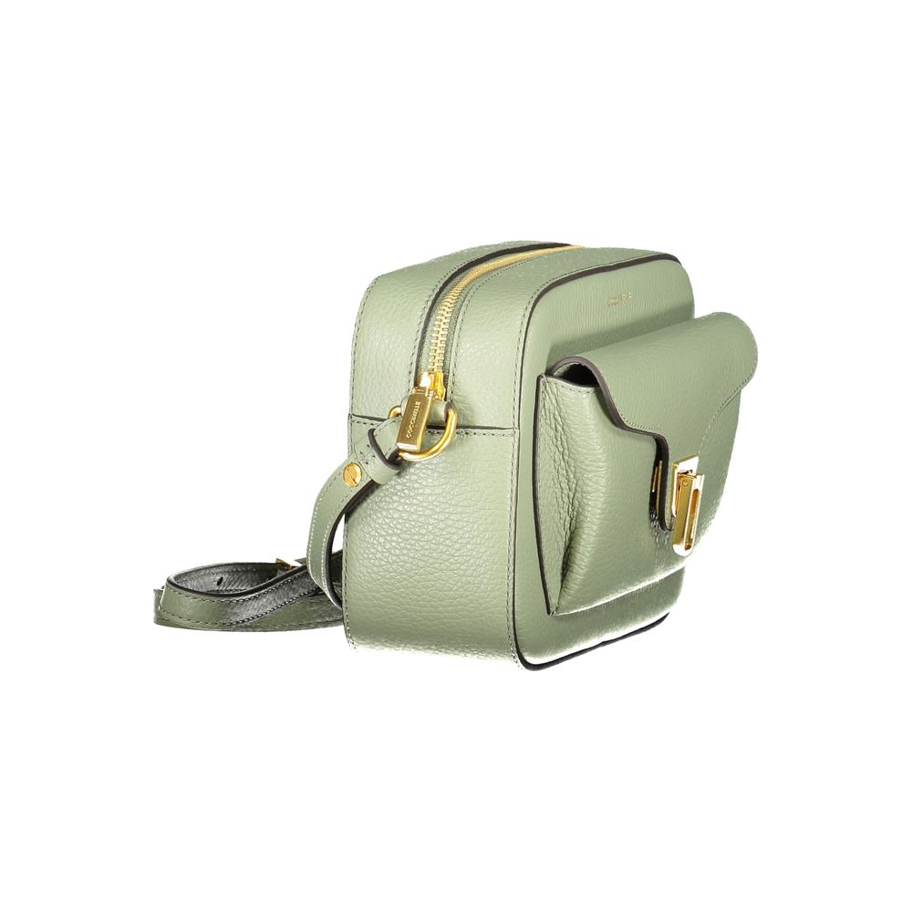 Coccinelle Green Leather Handbag