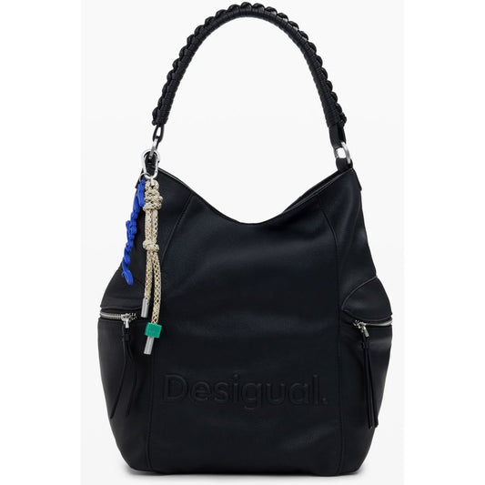 Desigual Black Polyethylene Backpack
